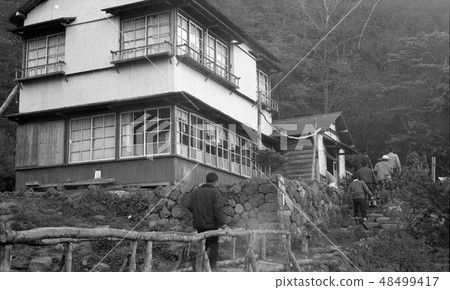 1958年在Ashio的Genga Sanso附近的老照片 48499417