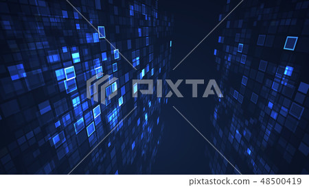 Abstract flashing rectangle grid background. Abstract flashing rectangle grid background. 48500419