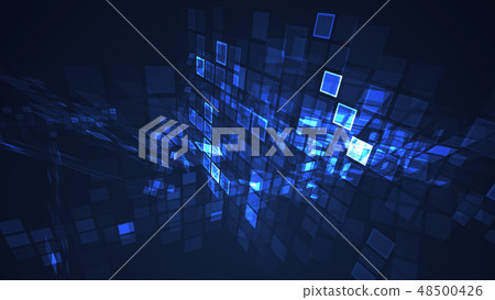 Abstract flashing rectangle grid background. Abstract flashing rectangle grid background. 48500426