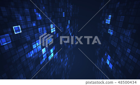 Abstract flashing rectangle grid background. Abstract flashing rectangle grid background. 48500434