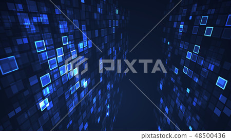 Abstract flashing rectangle grid background. Abstract flashing rectangle grid background. 48500436
