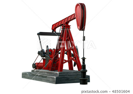 Oil Pump Jack Oil Industry Equipment Stock Vector (Royalty Free