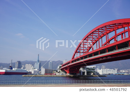 神戶港,神戶橋,港島 神戶港,神戶橋,港島 48501792