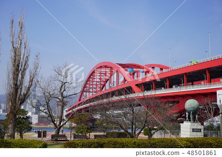 神戶港,港島北公園 神戶港,港島北公園 48501861