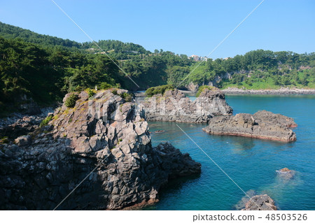 Coast, coast, beach, Shandong, Hwangji beach, 48503526