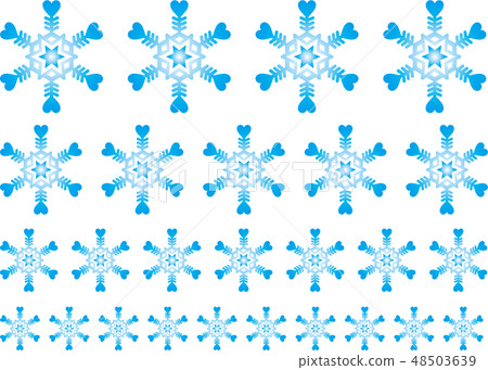 Crystal of snow	 48503639