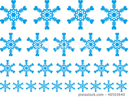 Crystal of snow	 48503640