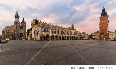 Rynek Glowny - The main square of Krakow Rynek Glowny - The main square of Krakow 48503900