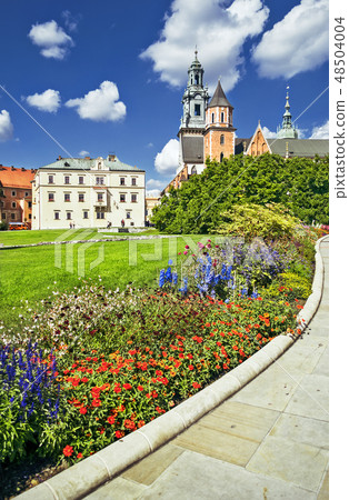 Wawel Cathedral on Wawel Hill in Krakow Wawel Cathedral on Wawel Hill in Krakow 48504004