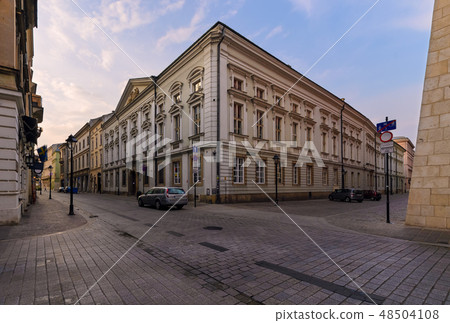 View on the ancient architecture in Krakow View on the ancient architecture in Krakow 48504108