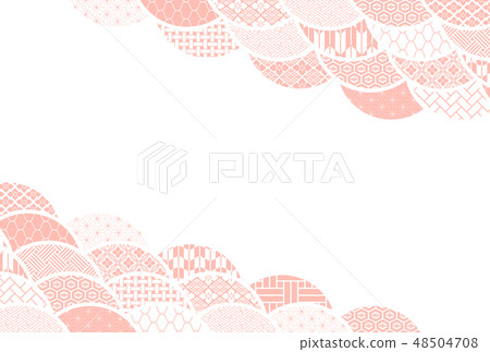 Japanese Pattern Background New year's background 48504708