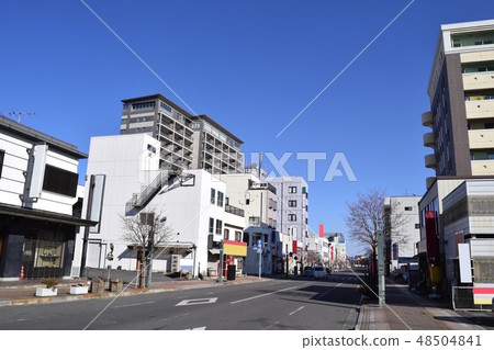 Townscape of Tatebayashi city area 48504841