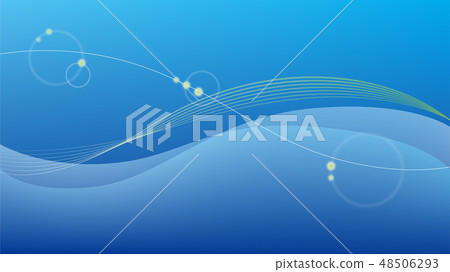Blue Abstract Background Material 48506293