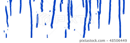 Black paint close-up flows 48506449