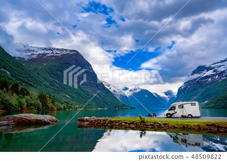 Family vacation travel RV, holiday trip  motorhome Family vacation travel RV, holiday trip  motorhome 48509822