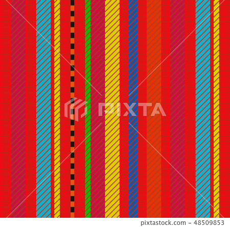 Seamless mexican rug pattern. Serape design Seamless mexican rug pattern. Serape design 48509853