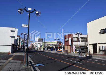 Cityscape of Hanyu city area (Plaza street) in Saitama prefecture Cityscape of Hanyu city area (Plaza street) in Saitama prefecture 48513585
