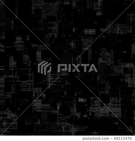 Abstract geometric pattern 48515470