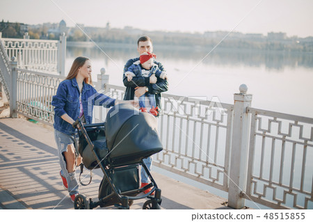 family on a walk 48515855