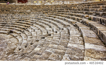 Stadium seats in Kourion 48516402