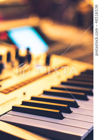 keyboard synthesizer and digital audio mixer keyboard synthesizer and digital audio mixer 48516536