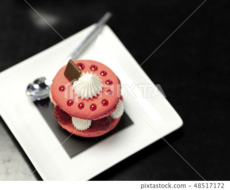 colorful strawberry biscuit colorful strawberry biscuit 48517172