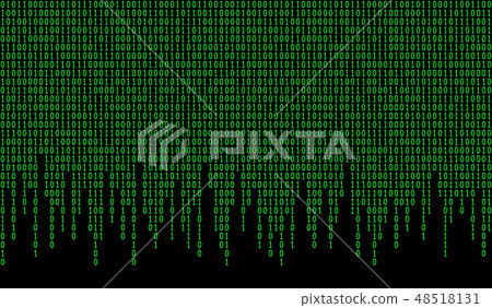 Binary code pattern Binary code pattern 48518131