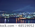 [Muroran] Night view of the factory 48519052