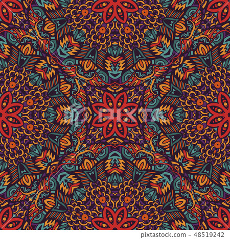 Tribal indian ethnic seamless design. 48519242