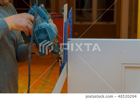 Circular Saw Cutting door Profile Industry 48520204
