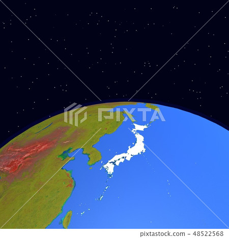 藍色地球(有星星) 藍色地球(有星星) 48522568