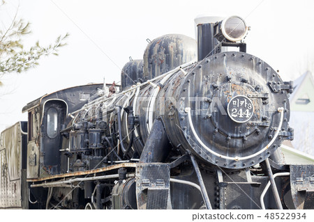 Steam locomotive, Peace Nuri Park, Imjingak, Paju City, Gyeonggi Province 48522934