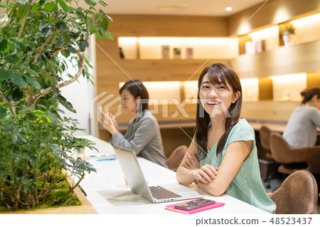 Business woman office business image 48523437