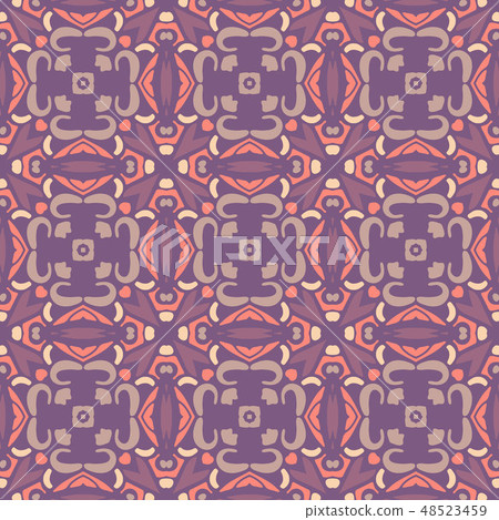 Abstract seamless ornamental pattern Abstract seamless ornamental pattern 48523459