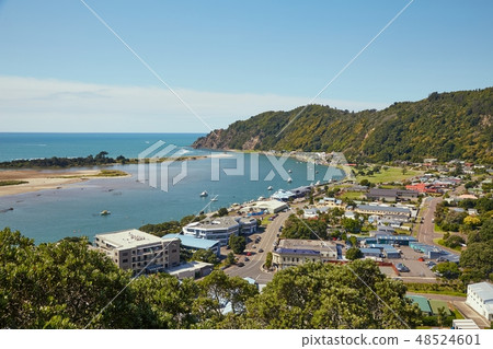 View of Whakatane in New Zealand 48524601