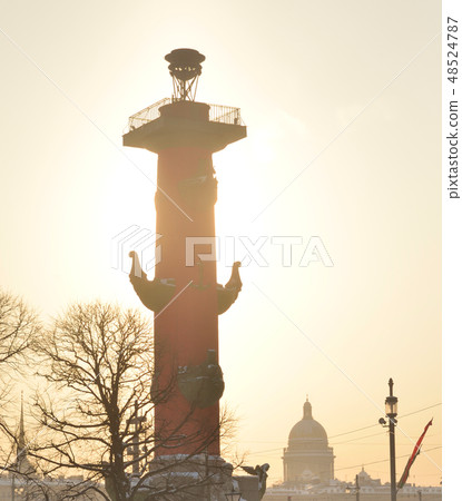 Rostral column at sunset. Rostral column at sunset. 48524787