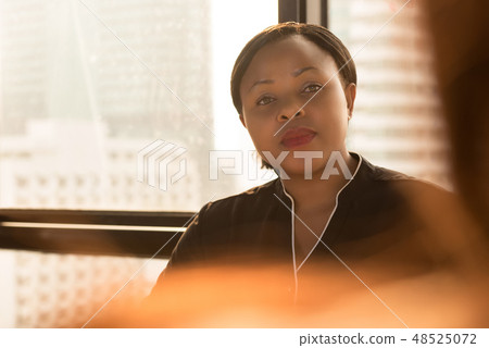 Powerful black businesswoman leader Powerful black businesswoman leader 48525072