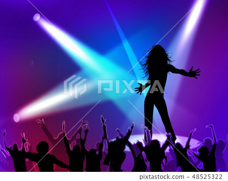 Singer Concert Live Concert Live Audience audience music Singer Concert Live Concert Live Audience audience music 48525322