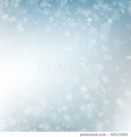 Festive winter blurred background. EPS 10 48525805