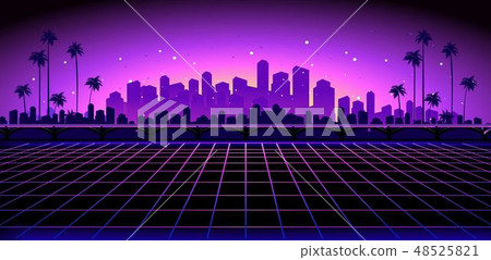 Retro Wave synth 48525821