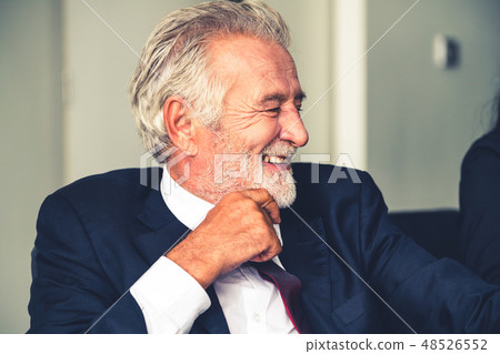 Senior male CEO executive businessman in office. Senior male CEO executive businessman in office. 48526552