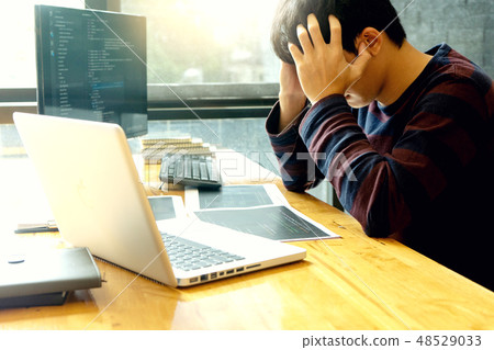 programmer work with Developing programming 48529033