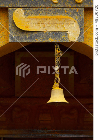 Temple bell, Jejuri temple of Lord Khandoba, Pune Temple bell, Jejuri temple of Lord Khandoba, Pune 48530720