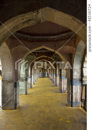 Pillared Corridor, Jejuri temple of Khandoba, Pune Pillared Corridor, Jejuri temple of Khandoba, Pune 48530724