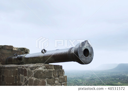 Durga Canon, Daulatabad fort, Maharashtra, India 48531572