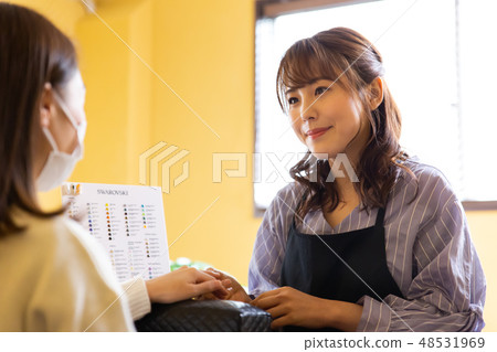 美甲沙龍圖像 48531969