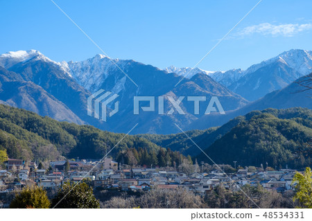 Kiso Komagatake and Kamimatsucho 48534331