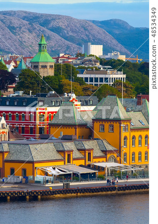 Stavanger, Norway city center view Stavanger, Norway city center view 48534349