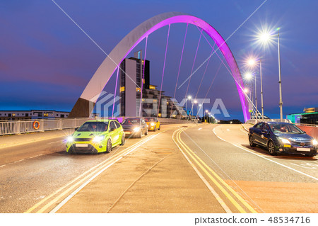 Clyde Arc Bridge Glasgow 48534716