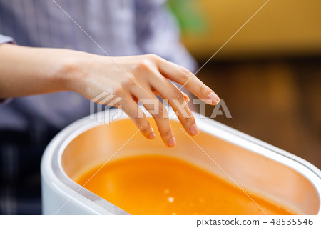 Paraffin pack _ hand care image 48535546